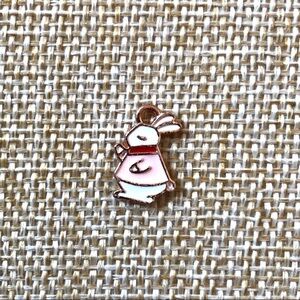 🔴 5 for $10 ONE Pink & Gold Pendant Charm Zinc Alloy